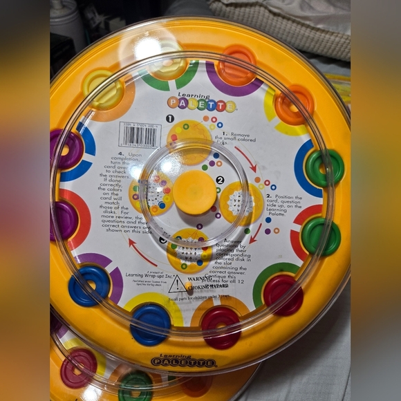 5 Saxon Learning Palettes For Children And 11 Packages Of Learbing Cards - Picture 9 of 9